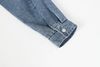 WES®️| ÁO KHOÁC DENIM CỔ BẺ THÊU HỌA TIẾT ĐỘNG VẬT RETRO UNISEX WES5114