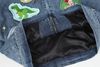 WES®️| ÁO KHOÁC DENIM CỔ BẺ THÊU HỌA TIẾT ĐỘNG VẬT RETRO UNISEX WES5114