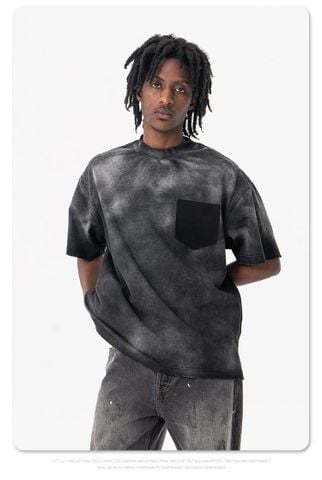 FG®️| ÁO THUN CỔ TRÒN NGẮN TAY WASH MÀU ĐẸP OVERSIZE FG F425