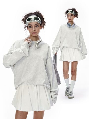 INF®️| ÁO THUN DÀI TAY DÁNG RỘNG CO GIÃN UNISEX INF 3403