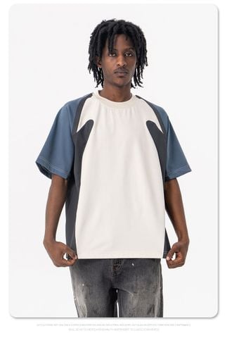 FG®️| ÁO THUN CỔ TRÒN NGẮN TAY CÁCH ĐIỆU OVERSIZE FG F427