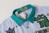 WES®️| ÁO SƠ MI NGẮN TAY THÊU HỌA TIẾT HOẠT HÌNH SHINCHAN UNISEX 5217