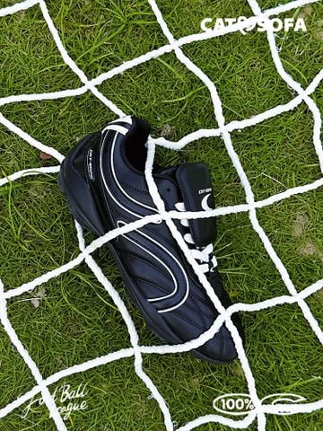 CATSOFA ™️| GIÀY SNEAKER BÓNG ĐÁ THỂ THAO TẬP LUYỆN BLACK UNISEX CAT&SOFA CS25011