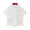 WES®️| ÁO SƠ MI NGẮN TAY THÊU HỌA TIẾT HOẠT HÌNH HELLO KITTY UNISEX 5250