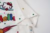 WES®️| ÁO SƠ MI NGẮN TAY THÊU HỌA TIẾT HOẠT HÌNH HELLO KITTY UNISEX 5250