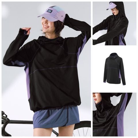 INF®️| ÁO KHOÁC COOLMAX THOÁNG KHÍ, THỂ THAO MŨ TRÙM ĐẦU UNISEX INF 4491