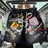 FK®️| QUẦN NGẮN  CHẤT NỈ WASH GRAFFITI FK SH01