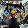 FK®️| QUẦN NGẮN  CHẤT NỈ WASH GRAFFITI FK SH01