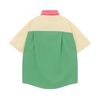 WES®️| ÁO SƠ MI NGẮN TAY THÊU HỌA TIẾT HOẠT HÌNH UNISEX 5216