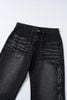 INF®️|QUẦN JEANS NAM MÀU ĐEN THAN CHÌ HỌA TIẾT RÂU MÈO, TÚI ĐÍNH ĐÁ BIG SIZE INF 12981