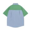 WES®️| ÁO SƠ MI NGẮN TAY THÊU HỌA TIẾT HOẠT HÌNH UNISEX 5216