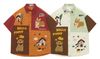 WES®️| ÁO SƠ MI NGẮN TAY THÊU HỌA TIẾT HOẠT HÌNH UNISEX 5203