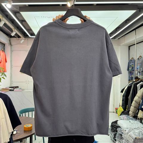 FK®️| ÁO THUN NGẮN TAY CỔ TRÒN COTTON IN HÌNH KTS ĐÍNH ĐÁ FK61