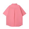 WES®️| ÁO SƠ MI NGẮN TAY THÊU HỌA TIẾT HOẠT HÌNH UNISEX YH971