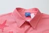 WES®️| ÁO SƠ MI NGẮN TAY THÊU HỌA TIẾT HOẠT HÌNH UNISEX YH971