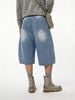 INF ™️| QUẦN SHORT WASH DENIM ĐÍNH ĐÁ RETRO INF 12980