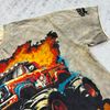 FK®️| ÁO THUN NGẮN TAY CỔ TRÒN COTTON IN HÌNH KTS ĐÍNH ĐÁ FK62