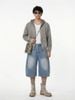 INF ™️| QUẦN SHORT WASH DENIM ĐÍNH ĐÁ RETRO INF 12980