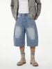 INF ™️| QUẦN SHORT WASH DENIM ĐÍNH ĐÁ RETRO INF 12980