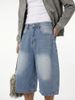 INF ™️| QUẦN SHORT WASH DENIM ĐÍNH ĐÁ RETRO INF 12980