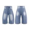 INF ™️| QUẦN SHORT WASH DENIM ĐÍNH ĐÁ RETRO INF 12980