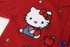 WES®️| ÁO KHOÁC LEN THÊU HELLO KITTY RED RETRO UNISEX WES2026