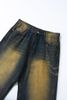 INF®️|QUẦN JEANS ỐNG ĐỨNG ĐÍNH ĐÁ RETRO RÁCH INF 12979