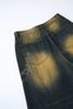 INF®️|QUẦN JEANS ỐNG ĐỨNG ĐÍNH ĐÁ RETRO RÁCH INF 12979