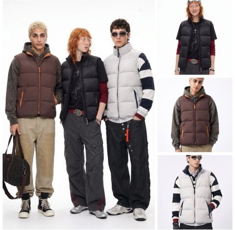 INF®️| ÁO KHOÁC VEST PHAO LÔNG VŨ UNISEX INF 5724
