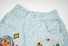 WES®️| QUẦN SHORT THÊU HOẠT HÌNH DÁNG RỘNG  UNISEX K138