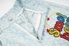 WES®️| QUẦN SHORT THÊU HOẠT HÌNH DÁNG RỘNG  UNISEX K138
