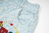 WES®️| QUẦN SHORT THÊU HOẠT HÌNH DÁNG RỘNG  UNISEX K138