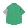 WES®️| ÁO SƠ MI NGẮN TAY THÊU HỌA TIẾT HOẠT WAOOO UNISEX 5230