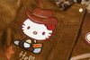 WES®️| ÁO KHOÁC CỔ BẺ ZANZI THÊU HỌA TIẾT HELLO KITTY RETRO UNISEX WES5164
