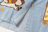 WES®️| ÁO SƠ MI NGẮN TAY THÊU HỌA TIẾT HOẠT HÌNH  UNISEX 5222