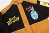 WES®️| ÁO KHOÁC BOMBER THÊU HỌA TIẾT BUNNY RETRO UNISEX WES2026