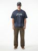 INF®️| ÁO THUN CỔ TRÒN NGẮN TAY WASH LÀM RÁCH OVERSIZE UNISEX INF 8448