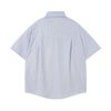WES®️| ÁO SƠ MI NGẮN TAY THÊU HỌA TIẾT HOẠT HÌNH UNISEX 5255