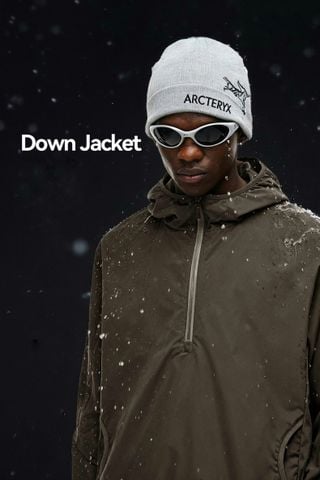 INF®️ | ÁO KHOÁC LÔNG VŨ DUPONT TRI-PROOF 90% CỔ ĐỨNG, MŨ TRÙM ĐẦU INF6405