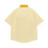 WES®️| ÁO SƠ MI NGẮN TAY THÊU HỌA TIẾT HOẠT UNISEX 5201