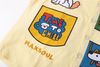 WES®️| ÁO SƠ MI NGẮN TAY THÊU HỌA TIẾT HOẠT UNISEX 5201