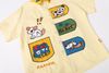 WES®️| ÁO SƠ MI NGẮN TAY THÊU HỌA TIẾT HOẠT UNISEX 5201
