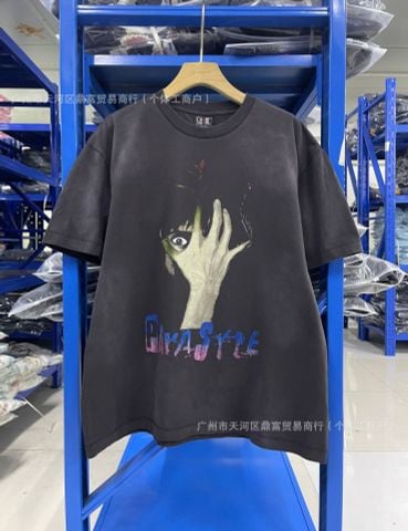 FK®️| ÁO THUN NGẮN TAY CỔ TRÒN COTTON IN HÌNH KTS ST406