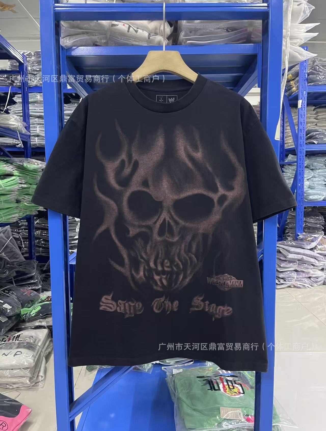 FK®️| ÁO THUN NGẮN TAY CỔ TRÒN WASH COTTON IN HÌNH KTS CM16