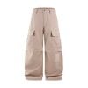 INF®️|QUẦN VẢI THÔ KAKI ỐNG RỘNG TÚI HỘP UNISEX INF 13509