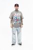 FG®️| ÁO THUN CỔ TRÒN NGẮN TAY IN HÌNH CÁCH ĐIỆU OVERSIZE FG F558