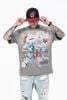 FG®️| ÁO THUN CỔ TRÒN NGẮN TAY IN HÌNH CÁCH ĐIỆU OVERSIZE FG F558
