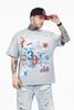 FG®️| ÁO THUN CỔ TRÒN NGẮN TAY IN HÌNH CÁCH ĐIỆU OVERSIZE FG F558