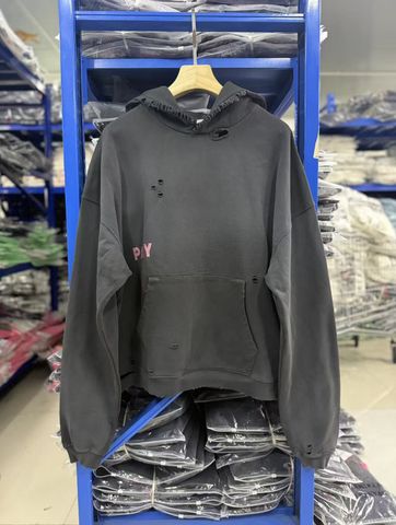 FK®️| ÁO KHOÁC DÁNG RỘNG HOODIE COTTON WASH IN HÌNH LÀM RÁCH UNISEX PH6019
