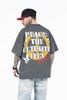 FG®️| ÁO THUN CỔ TRÒN NGẮN TAY IN HÌNH CÁCH ĐIỆU PEACE OVERSIZE FG F559